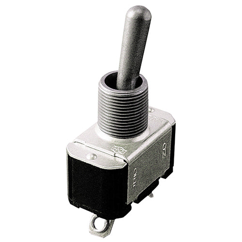 TOGGLE SWITCH/Single pole-single throw, military purpose, MIL-S-83731 with lever seal, screw terminals, 20 amps at 28VDC, 10 amps at 115VAC/60Hz, OFF-ON-Momentary ON circuitry.