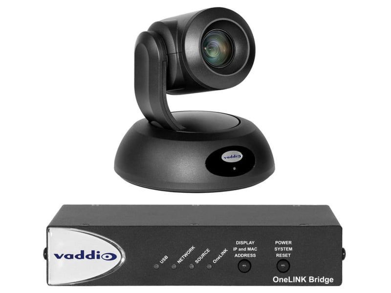 Vaddio 999-99600-200 RoboSHOT 12E OneLINK Bridge Camera System