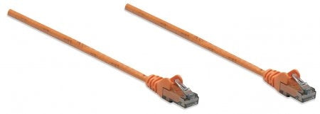 INTELLINET/Manhattan 342292 Network Cable, Cat6, UTP 25 ft. (7.5 m), Orange (50 Packs), Stock# 342292