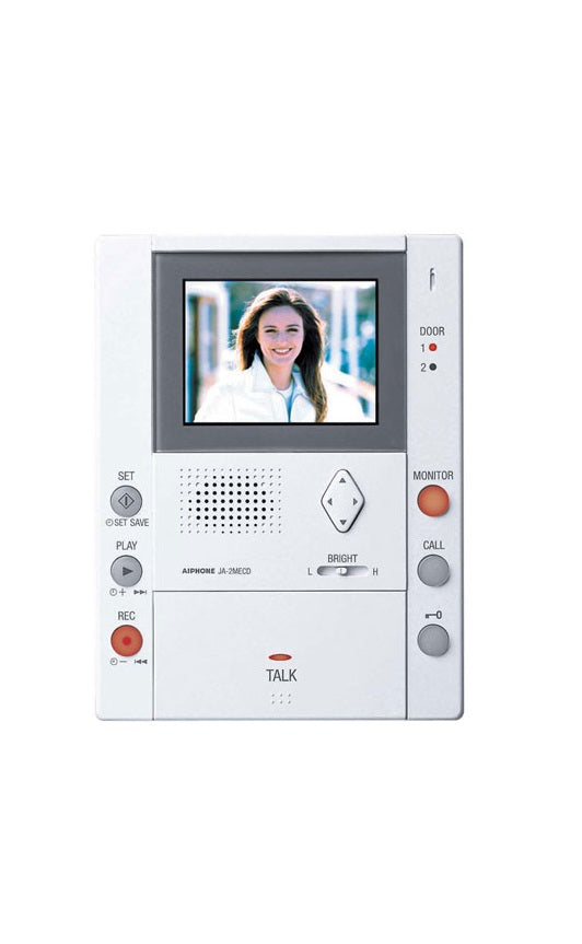 AIPhone JA-2MECD 750mA Pantilt Color Video Hands-Free Master Monitor