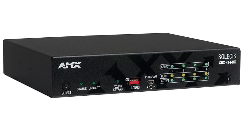 AMX FG1010-314 / SDX-414-DX Solecis 4-Port 4K HDMI Digital Switcher