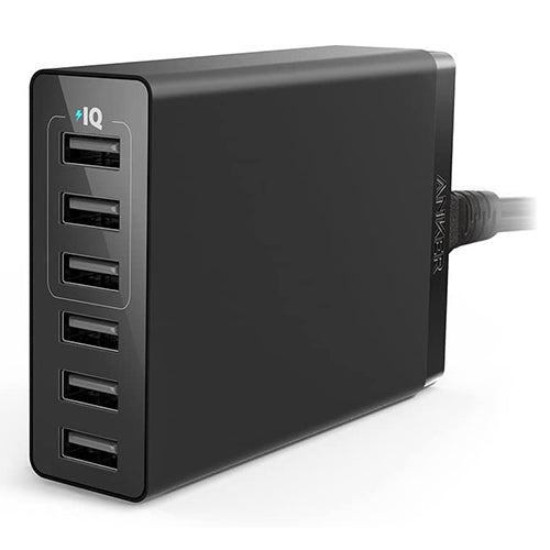 Anker 30W 6-Port USB Charger PowerPort 6 Lite