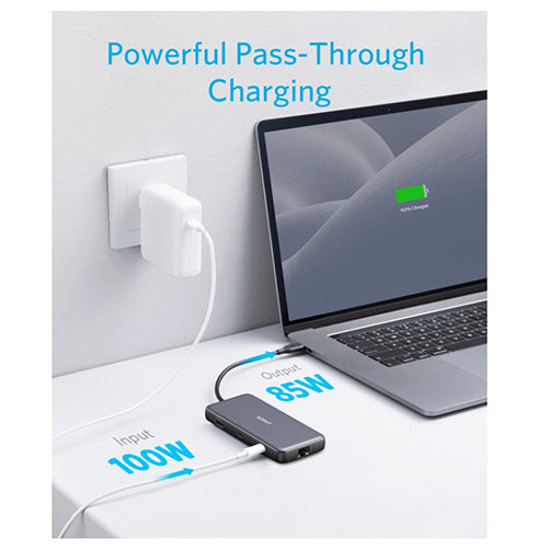 Anker USB C Hub, PowerExpand 8-in-1 USB C Adapter