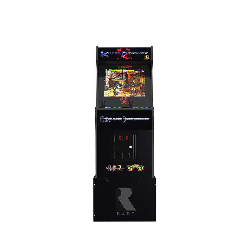 Arcade1Up - Killer Instinct Arcade with Riser & Exclusive Stool Bundle