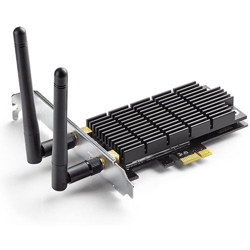 TP-Link AC1300 PCIe WiFi PCIe Card (Archer T6E) - 2.4G/5G Dual Band Wireless PCI EXPRESS ADAPTER