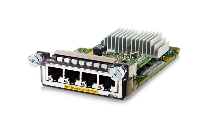 HPE Aruba 3810M 4 HPE Smart Rate PoE+ Module