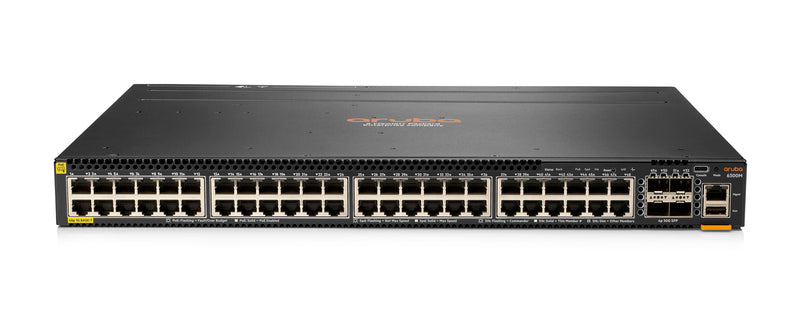 HPE Aruba 6300M 48-port 1GbE Class 4 PoE and 4-port SFP56 Switch