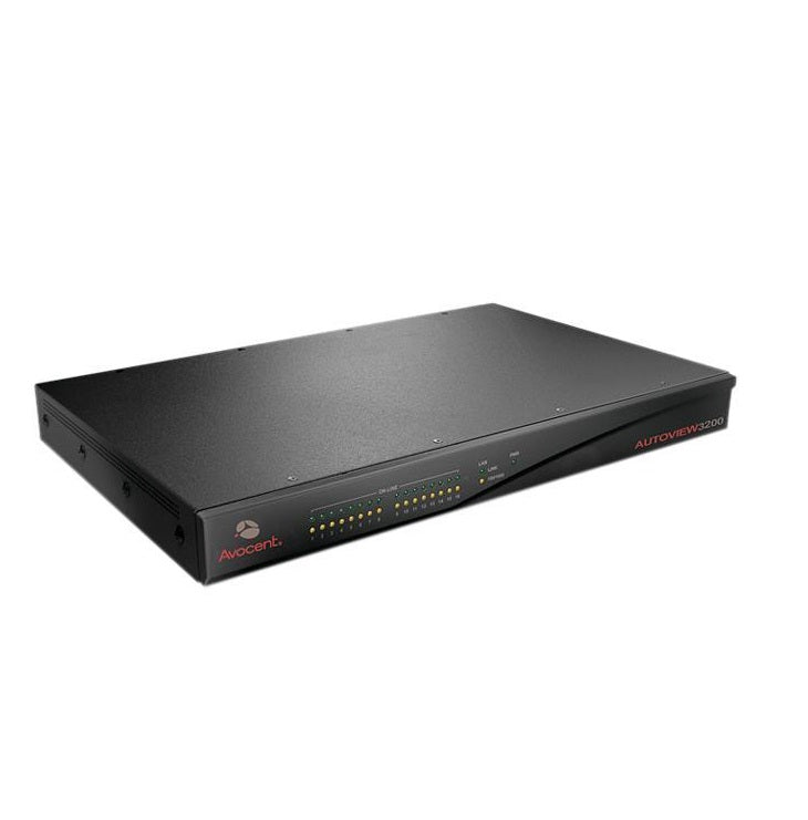 Avocent AV3200-001 Auto View 3200 16-Port 1600x1200 Rj-45 Rack Mountable KVM Switch