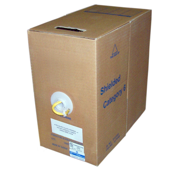 CAT6 1000' Box Cable - FT4 - Shielded