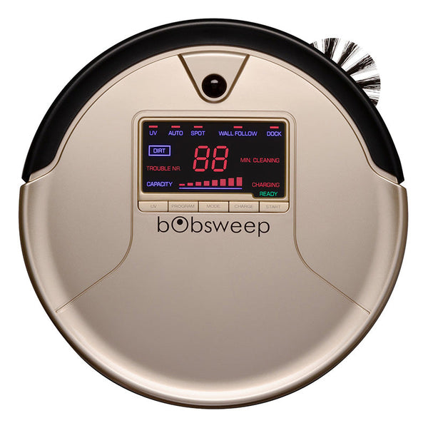 Bobsweep Robotic Vacuum Cleaner and Mop - Champagne