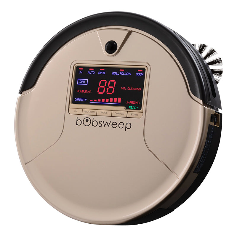 Bobsweep Robotic Vacuum Cleaner and Mop - Champagne