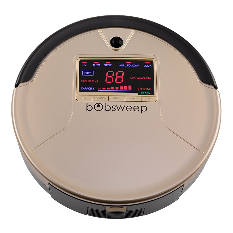 Bobsweep Robotic Vacuum Cleaner and Mop - Champagne