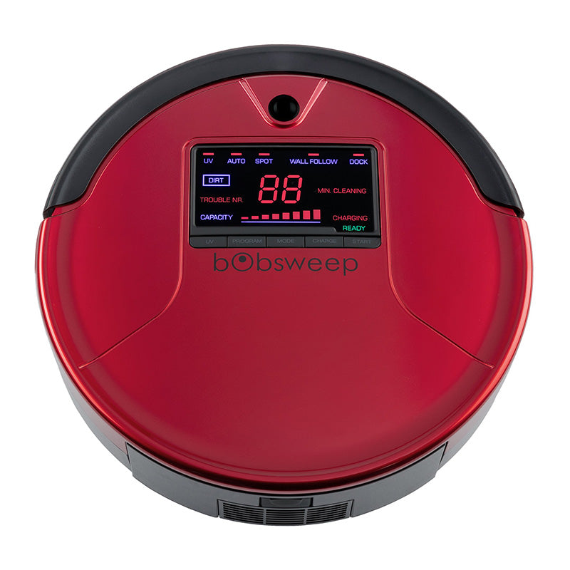 Bobsweep Robotic Vacuum Cleaner and Mop - Rouge