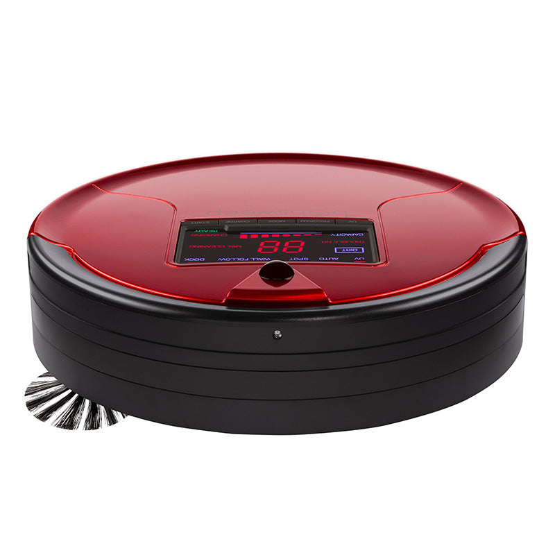 Bobsweep Robotic Vacuum Cleaner and Mop - Rouge