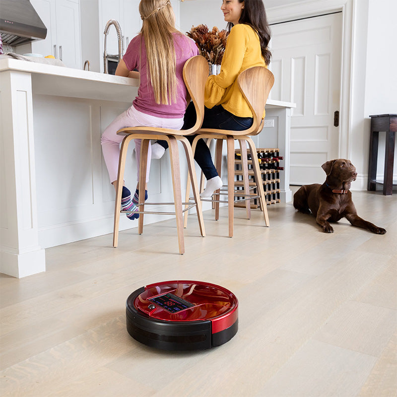 Bobsweep Robotic Vacuum Cleaner and Mop - Rouge