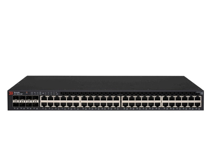 Brocade ICX6610-48P-E ICX6610 48-Port RJ-45 10/100/1000Base Ethernet Switch