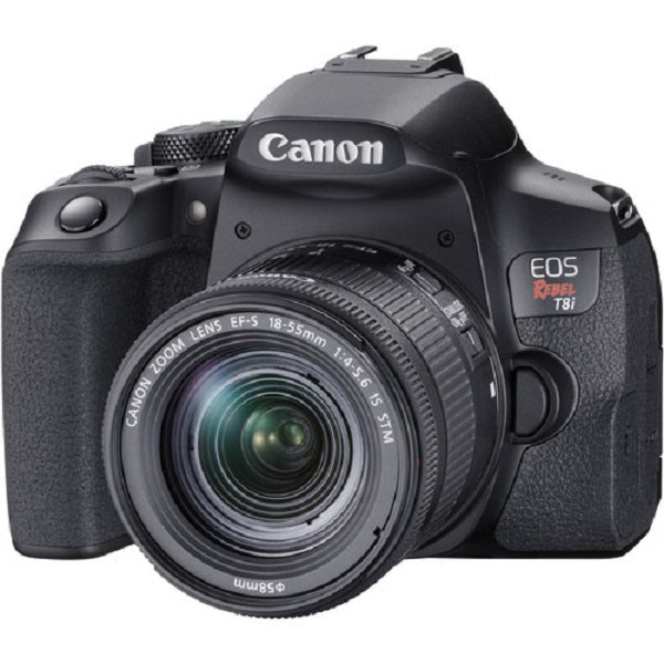 Canon EOS Rebel T8i DSLR Camera with 18-55mm Lens