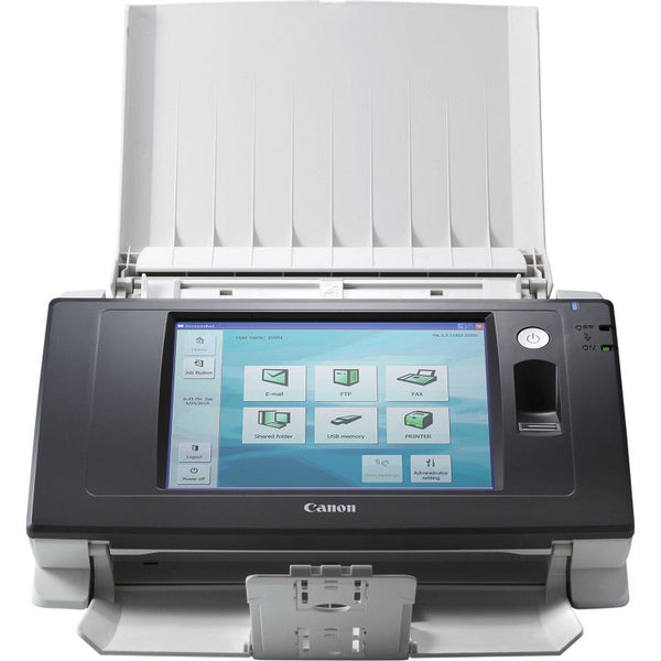 Canon 4574B002 ScanFront 300 600dpi Fast-Ethernet Desktop Networked Document Scanner without adapter