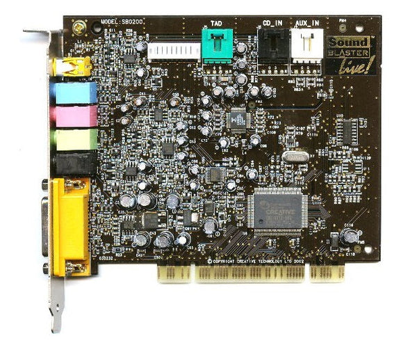 Creative Labs SB0200 Sound Blaster Live! 5.1 PCI Sound Card