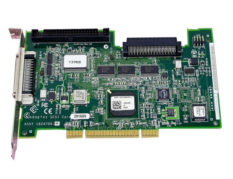 Dell 073VEX Adaptec SCSI PCI Controller Card