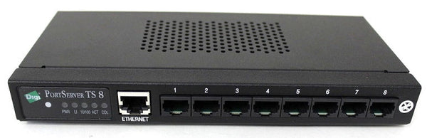Digi 50001208-01 PortServer TS 8-Port RS-232 9x RJ-45 Terminal Server