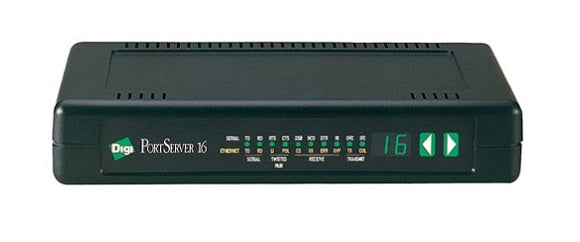 Digi International 50000309-03 PortServer II 16-Port RJ-45 Terminal Server
