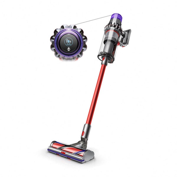 Dyson Outsize Total Clean Cordless Vacuum - Nickel/Red