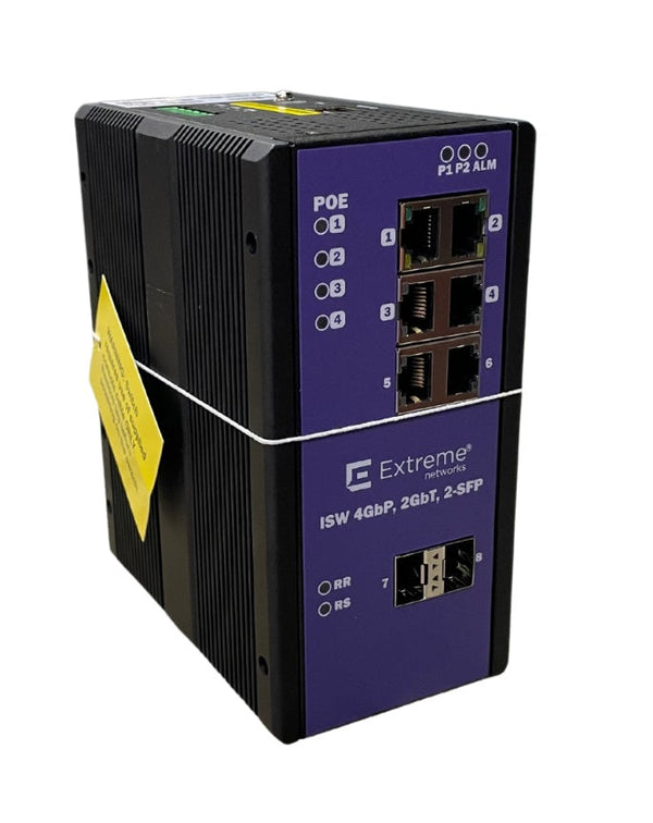 Extreme Networks 16803 ISW 4GBP,2GBT,2-SFP 4-Port Ethernet Switch