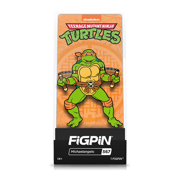 Teenage Mutant Ninja Turtles Michelangelo FiGPiN Classic Enamel Pin #567