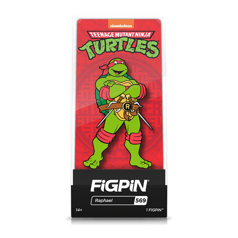 Teenage Mutant Ninja Turtles Raphael FiGPiN Classic Enamel Pin