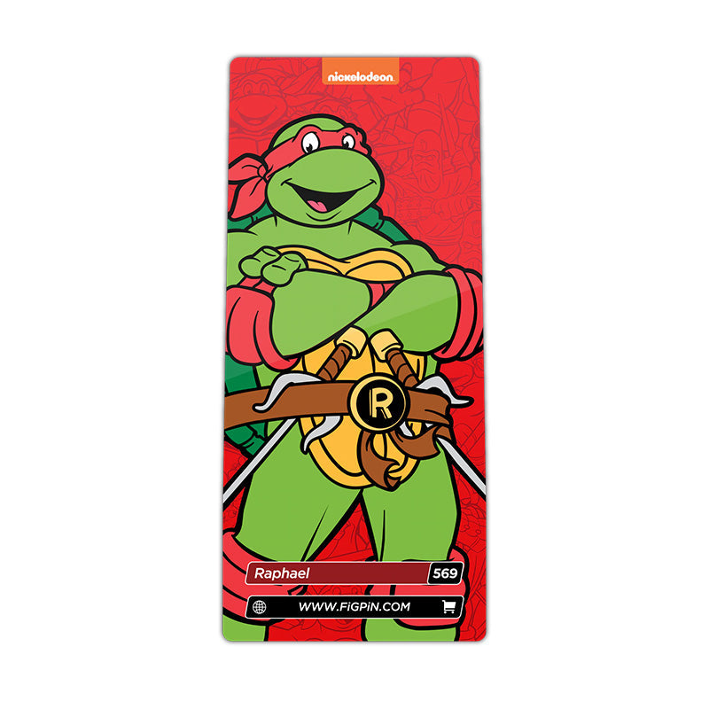 Teenage Mutant Ninja Turtles Raphael FiGPiN Classic Enamel Pin