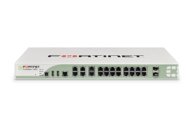 Fortinet FG-100D / FortiGate-100D RJ-45 Security Appliance