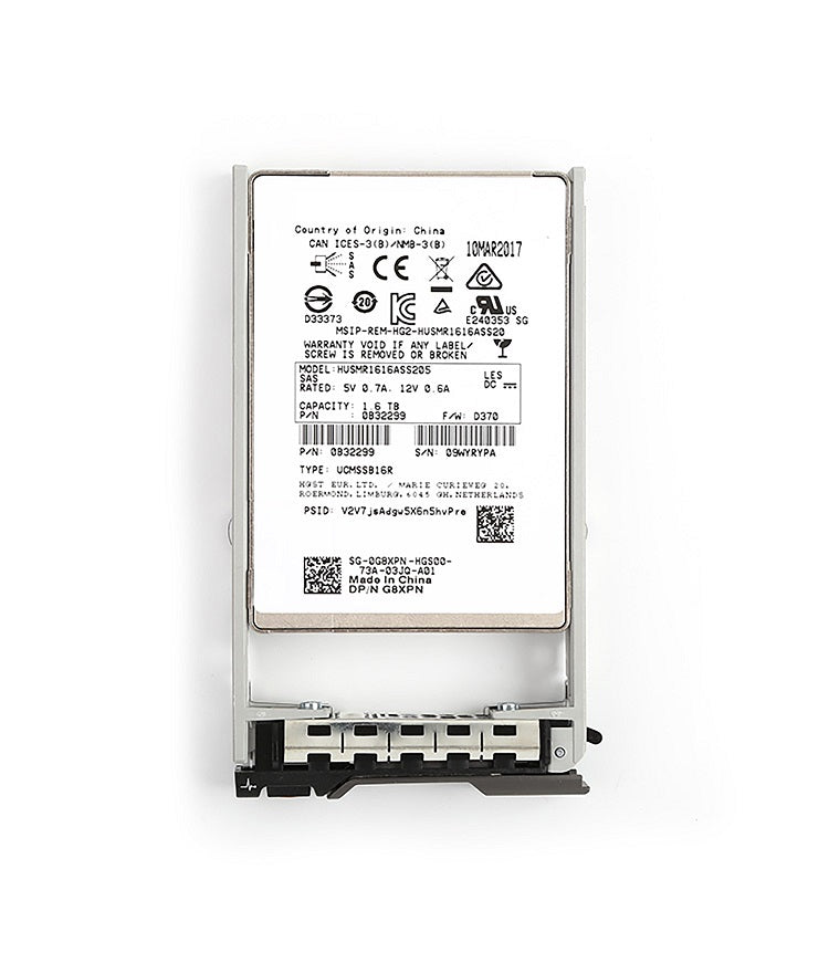 HGST HUSMR1616ASS205 Ultrastar SSD1600MR 1.6TB SAS 12.0Gbps 2.5-Inch Solid State Drive