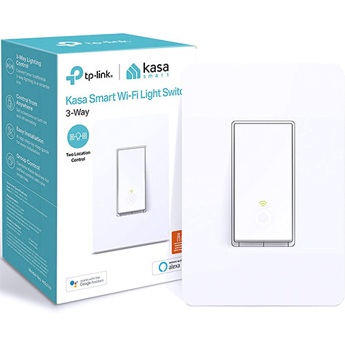 Kasa Smart 3 Way Switch HS210, Needs Neutral Wire, 2.4GHz Wi-Fi Light Switch