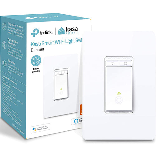 Kasa Smart Dimmer HS220, 2.4GHz Wi-Fi Light Switch