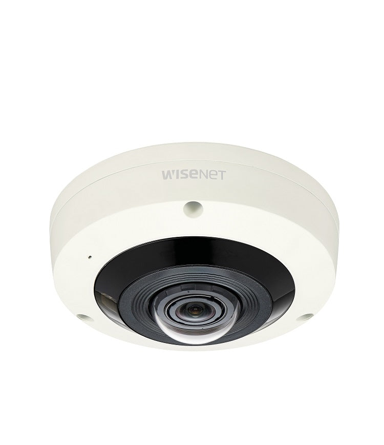 Hanwha Techwin PNF-9010RV Wisenet P 12MP Day-Night Fisheye Dome Camera