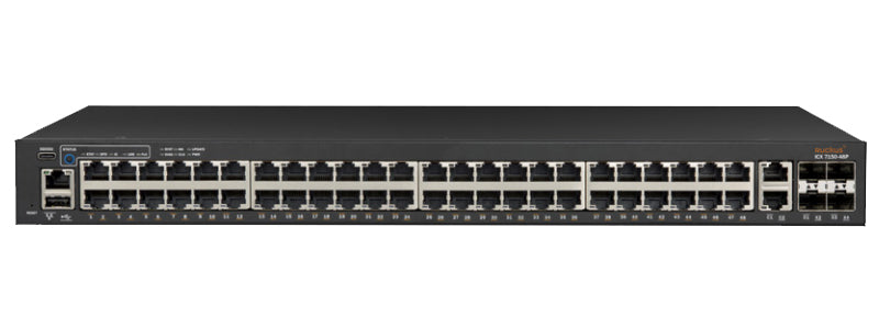 Ruckus Wireless ICX7150-48P-4X1G ICX 7150 48-Port Rack-Mountable Ethernet Switch