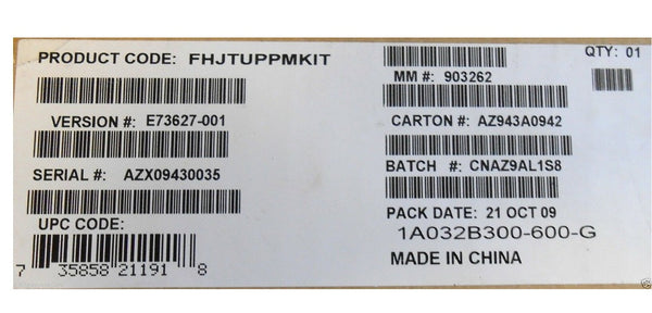 Intel FHJTUPPMKIT Preventative Maintenance Kit For Intel SR1630 Series