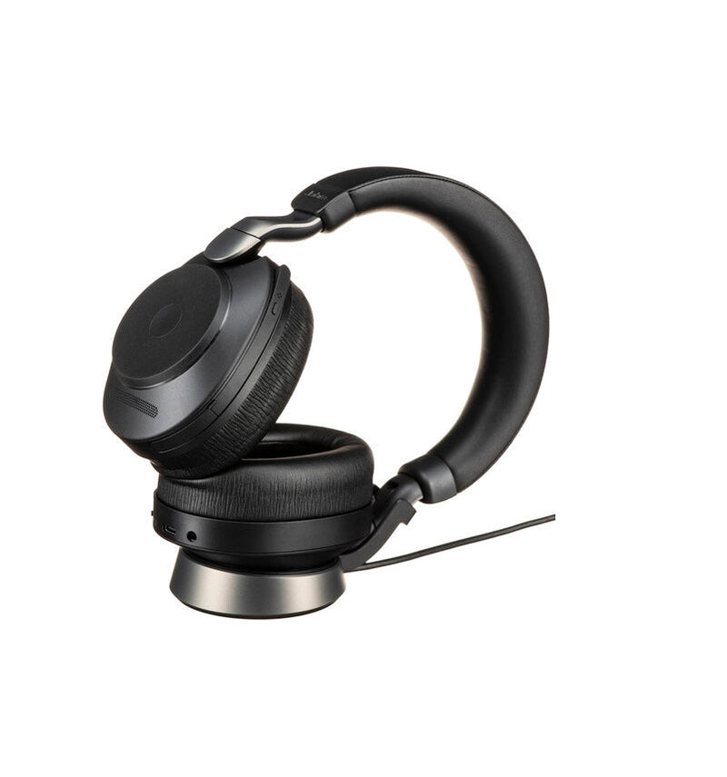 Jabra 28599-989-989 Evolve2 85 UC Stereo 1.6-Inch 5-20000Hertz Over-Ear Headset With Stand