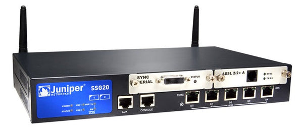 Juniper Networks SSG-20-SB SSG-Series 5-Ports Rack-Mountable Network Secure Services Gateway