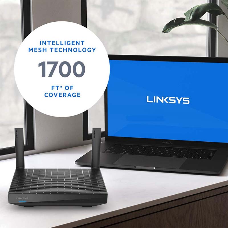 Linksys MR7340 Max-Stream™ AX1500 Dual-Band WiFi 6 Router