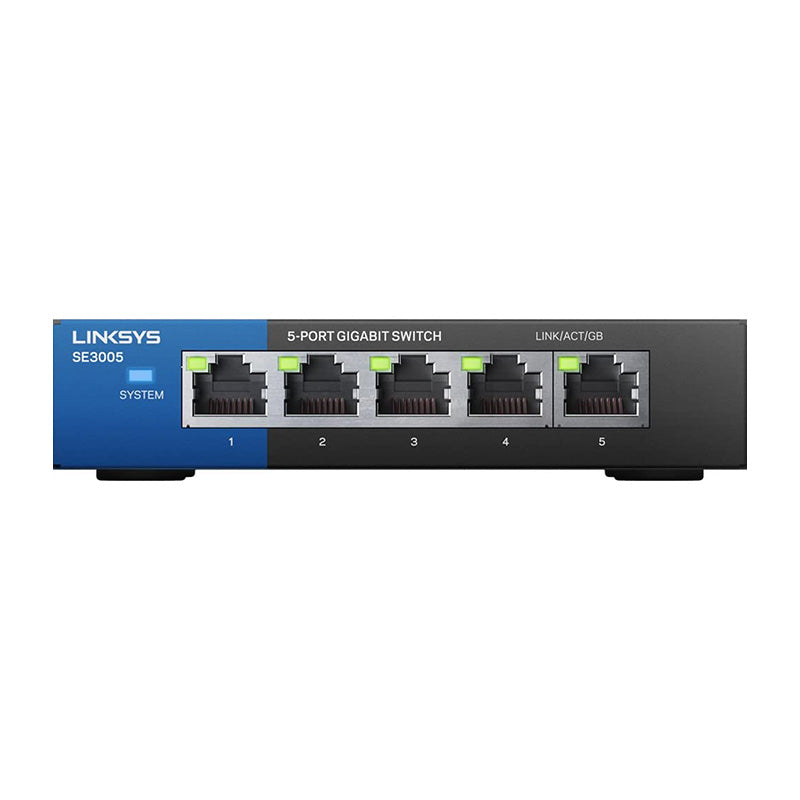 Linksys SE3005: 5-Port Gigabit Ethernet Unmanaged Switch