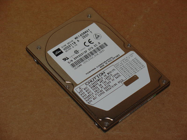 Toshiba HDD2118 MK1608MAT 1.62Gb 4200RPM 2.5-Inch Hard Drive