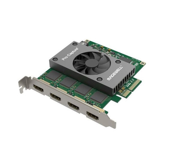 Magewell 11100 Pro 2048 x 2160 Quad PCI Express 2.0 x4 Video Capturing Device