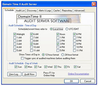 Microchip Audit Server Synchronization Network Time Server Software