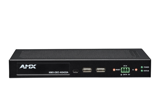 AMX NMX-DEC-N2422A N2400 4K 4:4:4 Video Over IP Decoder