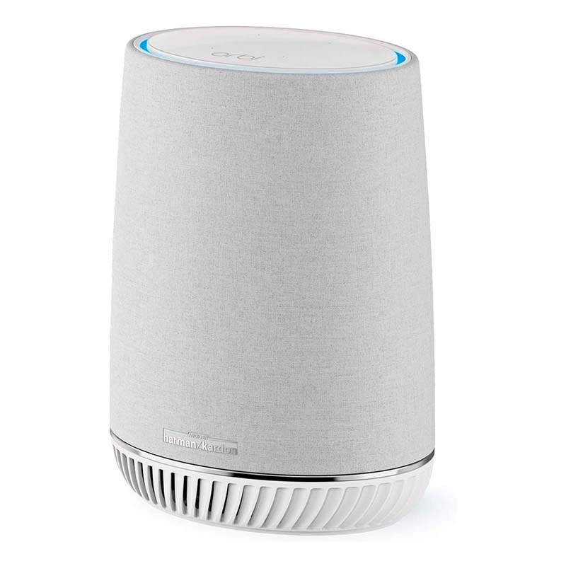 NETGEAR RBS40V Orbi Tri-band Voice Smart Speaker & WiFi Mesh Extender with Amazon Alexa Built-in (A Grade)