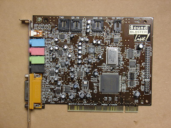 Creative Labs Sound Blaster Live! 5.1 PCI Sound Card