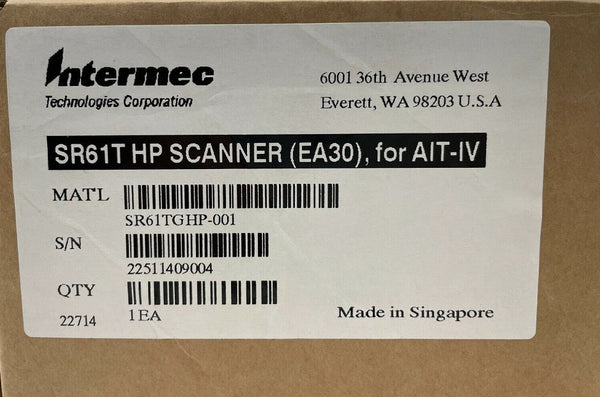 Intermec SR61TGHP-001 SR61 High Performance Area Handheld 1d Imager Barcode Scanner.