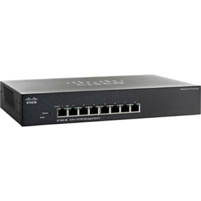 SRW208-K9-NA | SF300-08 8-port 10/100 Managed Switch